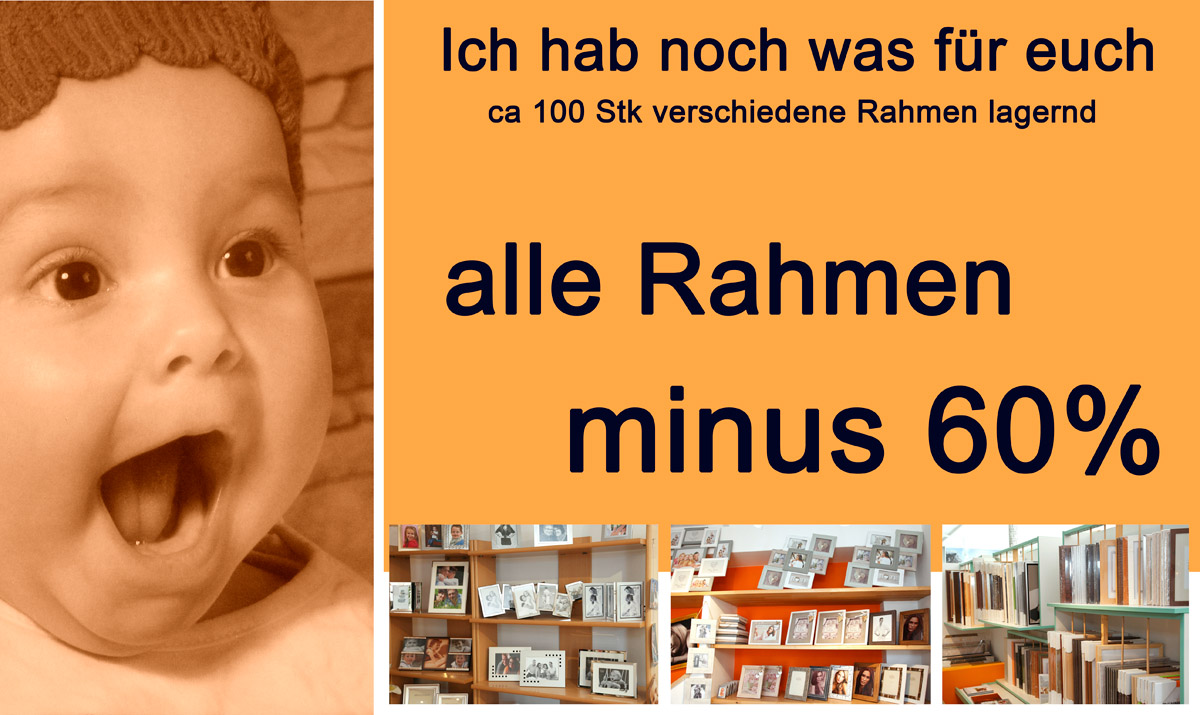 Rahmen minus 60%